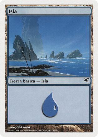 Island (Spanish) - "Isla" (PSAL-H35) [Magic Encyclopedia 2005 (Salvat/Hachette)]