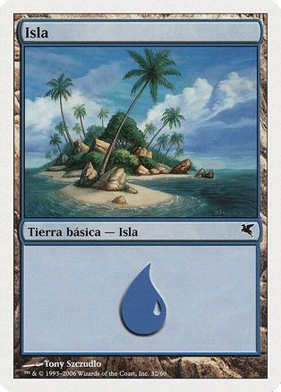 Island (Spanish) - "Isla" (PSAL-H32) [Magic Encyclopedia 2005 (Salvat/Hachette)]