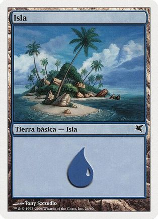 Island (Spanish) - "Isla" (PSAL-G24) [Magic Encyclopedia 2005 (Salvat/Hachette)]