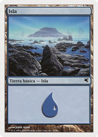 Island (Spanish) - "Isla" (PSAL-H23) [Magic Encyclopedia 2005 (Salvat/Hachette)]