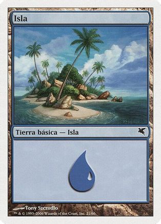 Island (Spanish) - "Isla" (PSAL-H21) [Magic Encyclopedia 2005 (Salvat/Hachette)]