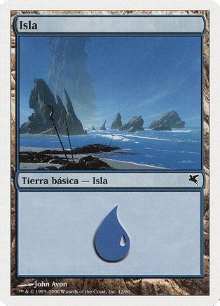 Island (Spanish) - "Isla" (PSAL-G12) [Magic Encyclopedia 2005 (Salvat/Hachette)]
