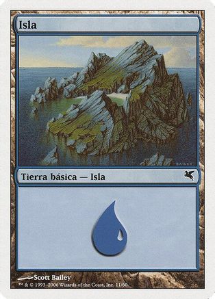 Island (Spanish) - "Isla" (PSAL-H11) [Magic Encyclopedia 2005 (Salvat/Hachette)]