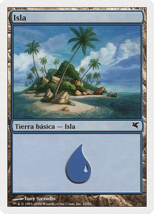 Island (Spanish) - "Isla" (PSAL-H10) [Magic Encyclopedia 2005 (Salvat/Hachette)]