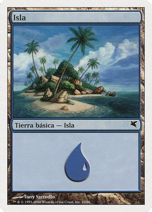 Island (Spanish) - "Isla" (PSAL-E10) [Magic Encyclopedia 2005 (Salvat/Hachette)]