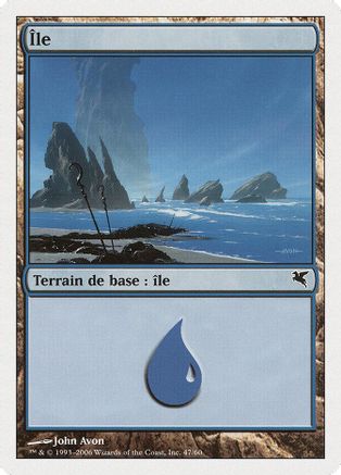 Island (French) - "Ile" (PSAL-G47) [Magic Encyclopedia 2005 (Salvat/Hachette)]