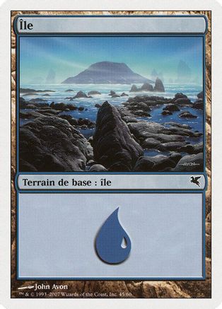 Island (French) - "Ile" (PSAL-E45) [Magic Encyclopedia 2005 (Salvat/Hachette)]
