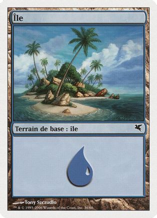 Island (French) - "Ile" (PSAL-H36) [Magic Encyclopedia 2005 (Salvat/Hachette)]