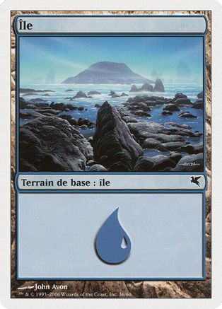 Island (French) - "Ile" (PSAL-G36) [Magic Encyclopedia 2005 (Salvat/Hachette)]