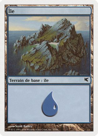 Island (French) - "Ile" (PSAL-H33) [Magic Encyclopedia 2005 (Salvat/Hachette)]