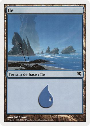 Island (French) - "Ile" (PSAL-H20) [Magic Encyclopedia 2005 (Salvat/Hachette)]