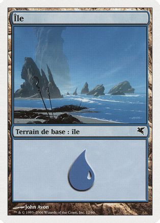 Island (French) - "Ile" (PSAL-G12) [Magic Encyclopedia 2005 (Salvat/Hachette)]