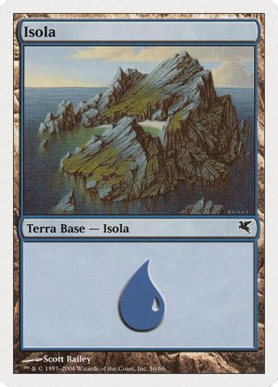 Island (Italian) - "Isola" (PSAL-H56) [Magic Encyclopedia 2005 (Salvat/Hachette)]