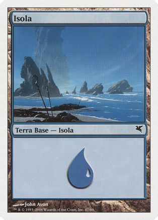 Island (Italian) - "Isola" (PSAL-H47) [Magic Encyclopedia 2005 (Salvat/Hachette)]