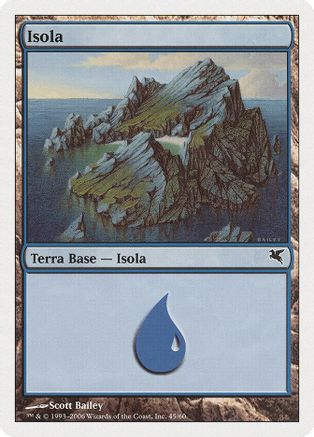 Island (Italian) - "Isola" (PSAL-H45) [Magic Encyclopedia 2005 (Salvat/Hachette)]