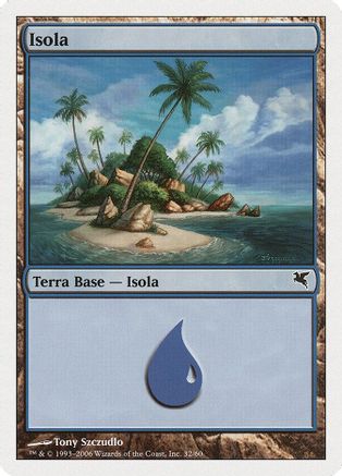 Island (Italian) - "Isola" (PSAL-H32) [Magic Encyclopedia 2005 (Salvat/Hachette)]