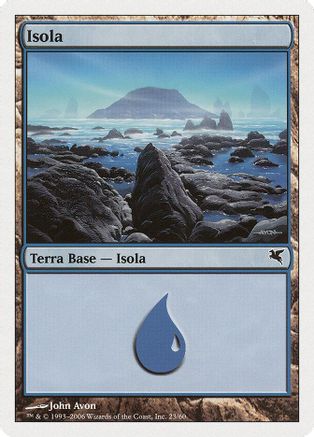 Island (Italian) - "Isola" (PSAL-H23) [Magic Encyclopedia 2005 (Salvat/Hachette)]