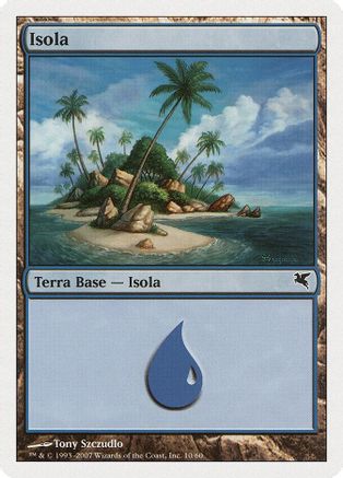 Island (Italian) - "Isola" (PSAL-E10) [Magic Encyclopedia 2005 (Salvat/Hachette)]