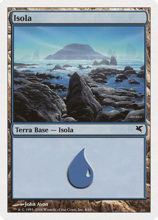 Island (Italian) - "Isola" (PSAL-0H8) [Magic Encyclopedia 2005 (Salvat/Hachette)]