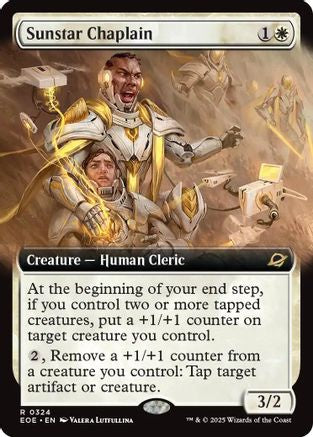 Sunstar Chaplain (Extended Art) (EOE-324) [Edge of Eternities] Foil