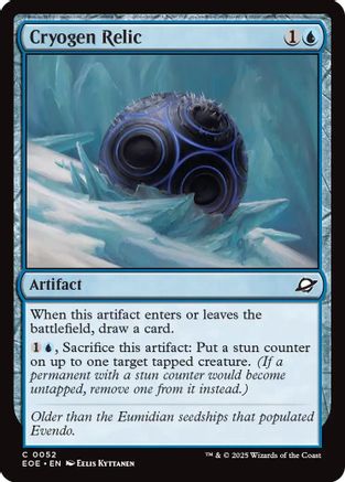 Cryogen Relic (EOE-052) [Edge of Eternities]