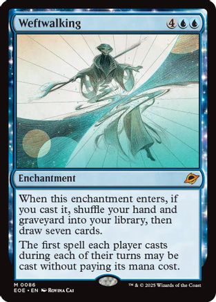 Weftwalking (EOE-086) [Edge of Eternities] Foil