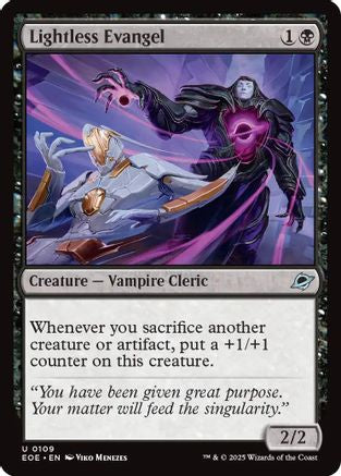 Lightless Evangel (EOE-109) [Edge of Eternities] Foil