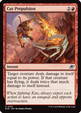 Cut Propulsion (EOE-130) [Edge of Eternities]