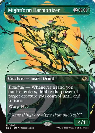 Mightform Harmonizer (Borderless) (EOE-297) [Edge of Eternities] Foil