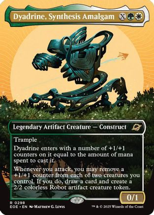 Dyadrine, Synthesis Amalgam (Borderless) (EOE-298) [Edge of Eternities]