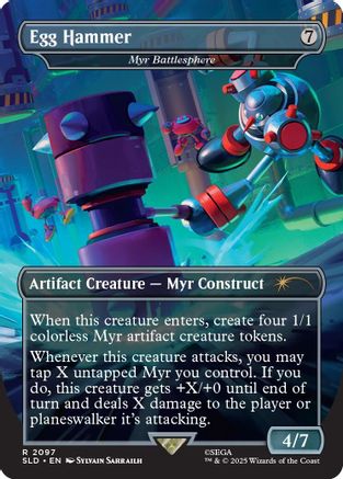 Egg Hammer - Myr Battlesphere (SLD-2097) [Secret Lair Drop Series]