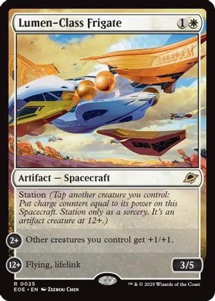 Lumen-Class Frigate (EOE-025) [Edge of Eternities] Foil