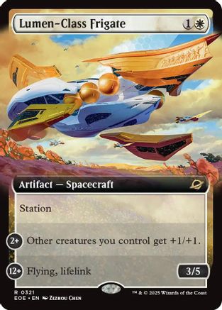 Lumen-Class Frigate (Extended Art) (EOE-321) [Edge of Eternities] Foil