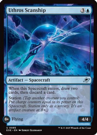 Uthros Scanship (EOE-085) [Edge of Eternities] Foil