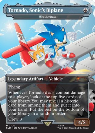 Tornado, Sonic's Biplane - Weatherlight (SLD-2100) [Secret Lair Drop Series]