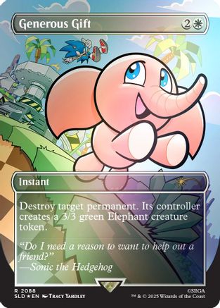 Generous Gift (SLD-2088) (Rainbow Foil) [Secret Lair Drop Series] Foil