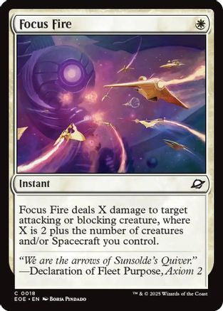 Focus Fire (EOE-018) [Edge of Eternities]
