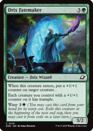 Drix Fatemaker (EOE-178) [Edge of Eternities] Foil