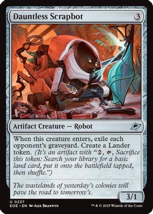 Dauntless Scrapbot (EOE-237) [Edge of Eternities] Foil