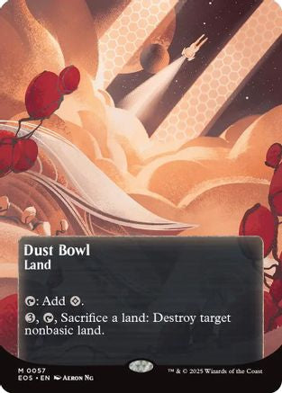 Dust Bowl (EOS-057) (Borderless) [Edge of Eternities: Stellar Sights]