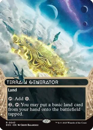 Terrain Generator (EOS-043) (Borderless) [Edge of Eternities: Stellar Sights]