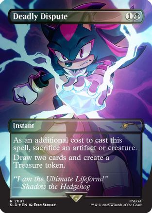 Deadly Dispute (SLD-2091) (Rainbow Foil) [Secret Lair Drop Series] Foil