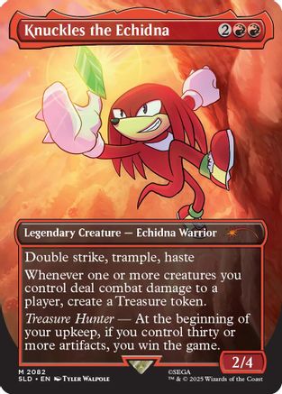 Knuckles the Echidna (SLD-2082) [Secret Lair Drop Series]