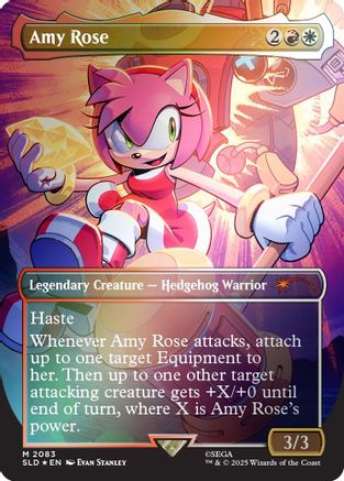 Amy Rose (Rainbow Foil) (SLD-2083) [Secret Lair Drop Series] Foil
