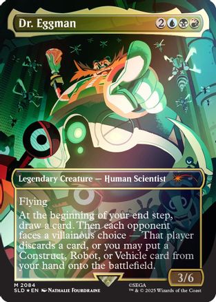 Dr. Eggman (Rainbow Foil) (SLD-2084) [Secret Lair Drop Series] Foil