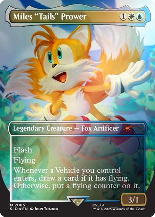 Miles "Tails" Prower (Rainbow Foil) (SLD-2085) [Secret Lair Drop Series] Foil