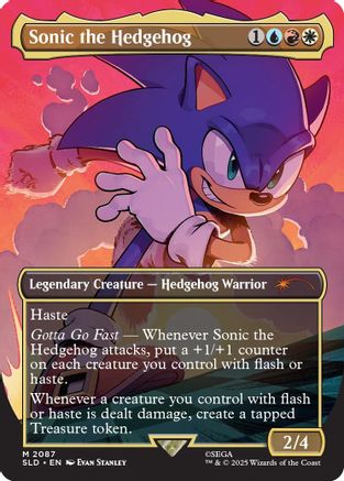 Sonic the Hedgehog (SLD-2087) [Secret Lair Drop Series]