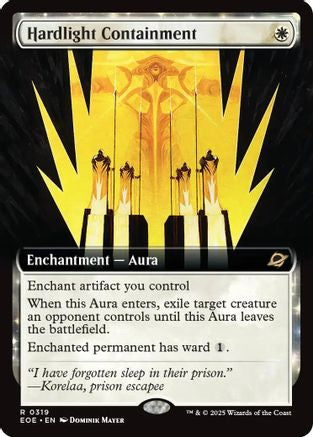 Hardlight Containment (Extended Art) (EOE-319) [Edge of Eternities] Foil