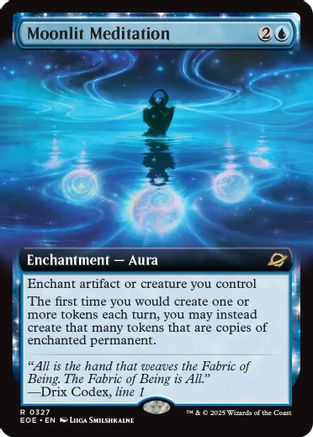 Moonlit Meditation (Extended Art) (EOE-327) [Edge of Eternities]