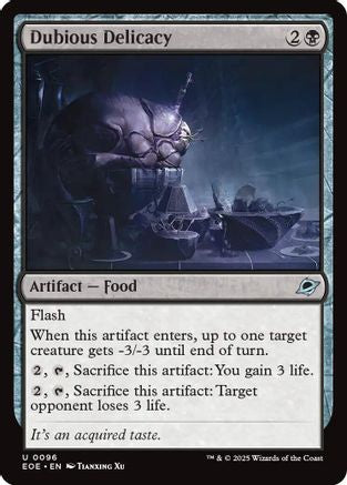 Dubious Delicacy (EOE-096) [Edge of Eternities] Foil